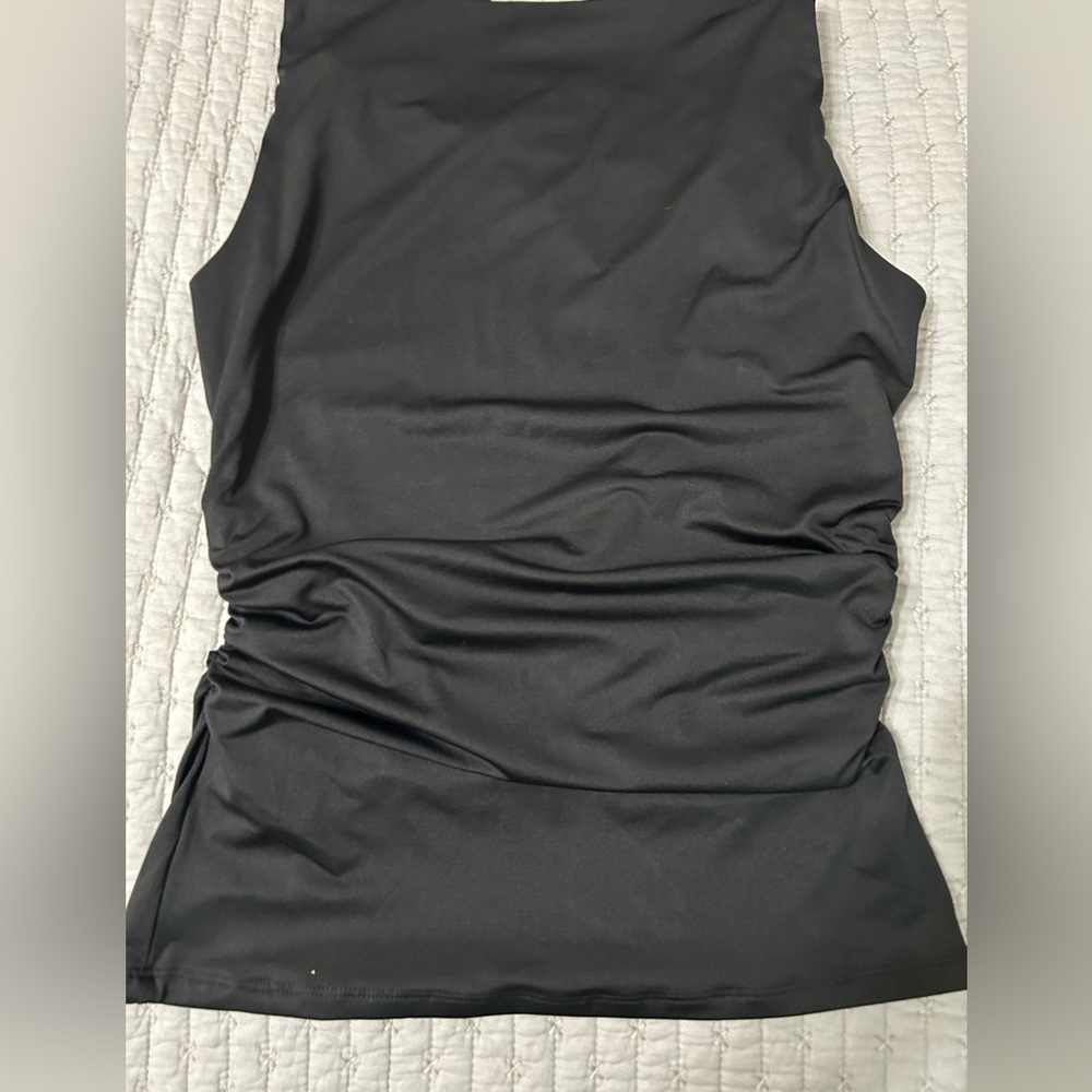 Black Drappey Tank